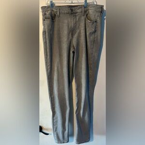 Men's Express Gray Jeans Slim Fit 36x32